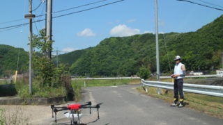 農業用ドローンで除草剤散布致しました！【三次市吉舎町】