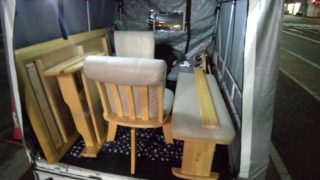 家具の運搬を致しました