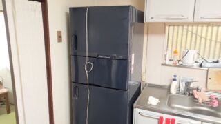 冷蔵庫同士の入れ替え作業をしました【広島市佐伯区】