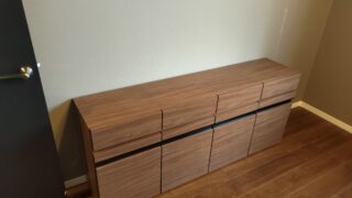 ≪個人≫テレビ台を運搬・設置致しました【広島市佐伯区】