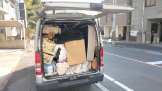 引っ越しの積込みのお手伝いを致しました【広島市東区】