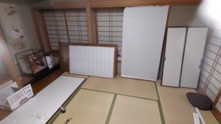 襖と障子の張り替えを行いました【広島市東区】