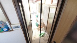 【個人】網戸の設置を致しました【広島市東区】
