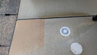 【個人】駐車場のクリーニングを行いました【広島市佐伯区】