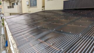 【賃貸管理】波板の金具補修をしました【広島市南区】