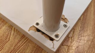 【法人】テーブルの補修を致しました【広島市中区】