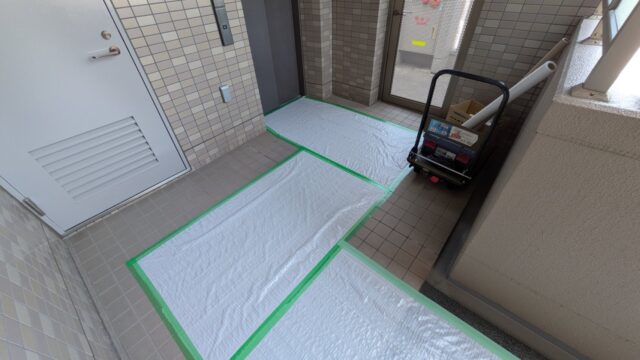 【広島市 安佐南区】リフォーム会社様よりご依頼!丁寧さが命の「養生作業」も元消防士へ|広島の便利屋 万