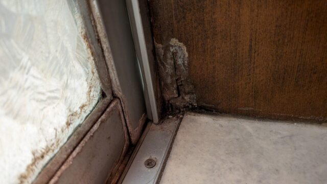 【広島市 中区】賃貸戸建ての修繕見積り！脱衣所の「木枠補修（プチリフォーム）」もお任せください｜広島の便利屋 万