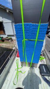 広島市佐伯区にて、引越し費用を削減したいお客様からご依頼を受け、作業員2名体制で冷蔵庫と洗濯機を安全・スピーディーに運搬する「便利屋 万（べんりや ばん）」。