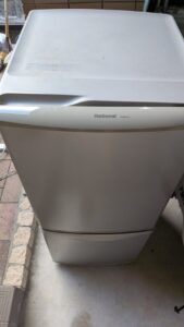 無料譲渡するNational製の2ドア冷蔵庫（NR-B142J）