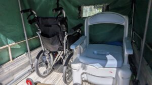 広島市佐伯区の施設から安佐南区のご自宅へ車椅子などの荷物を運搬する便利屋 万